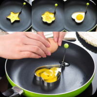 韩国创意家居百货居家生活日常用品家庭杂货厨房实用小工具煎蛋器